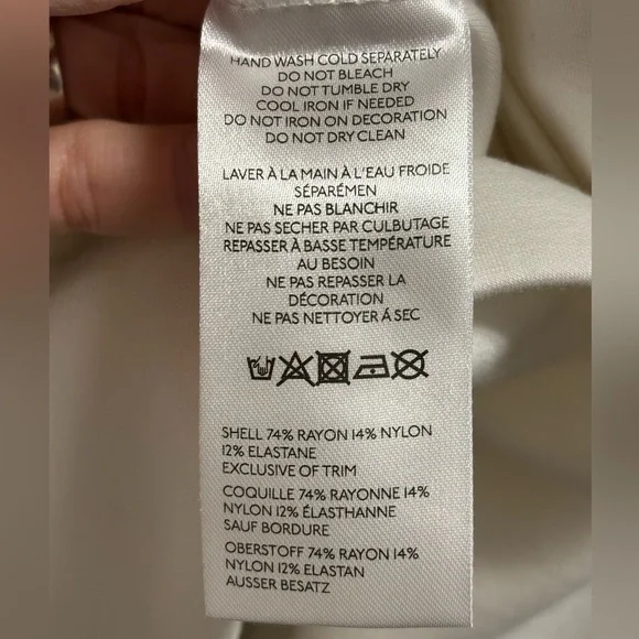 Maeve By Anthropologie English Factory Bow Sweatshirt NWOT - Picture 8 of 9